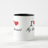 I Liebe-mein Introvert Tasse (Zentrum)
