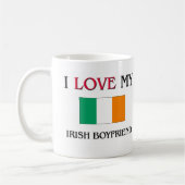 I Liebe mein irischer Freund Kaffeetasse (Links)