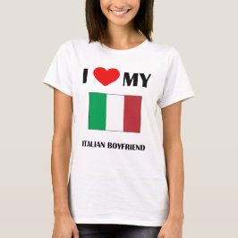 I Liebe mein italienisches Freund-Baby - Puppe T-Shirt