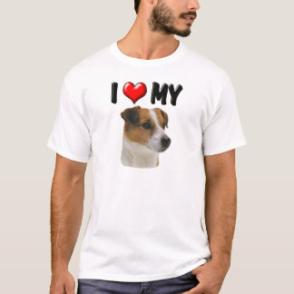 I Liebe mein Jack Russell T-Shirt