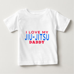 I Liebe mein Jiu-Jitsu Vati Baby T-shirt