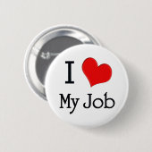 I Liebe mein Job Button (Vorne & Hinten)