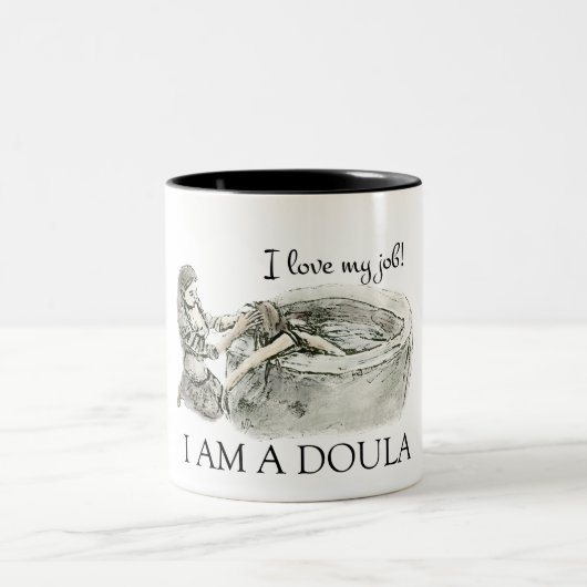 I LIEBE MEIN JOB - doula Tasse (Mittel)
