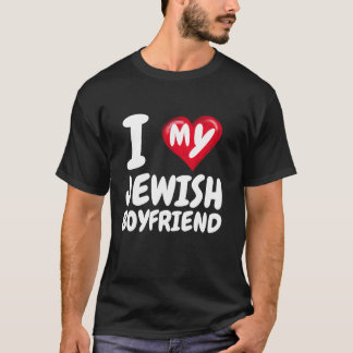 I Liebe Mein jüdischer Freund I Red Heart BF Coupl T-Shirt