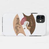 I Liebe Mein Kaffee Retro Java Case-Mate iPhone Hülle (Rückseite (Horizontal))