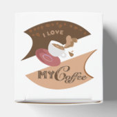 I Liebe Mein Kaffee Retro Java Geschenkschachtel (Oben)