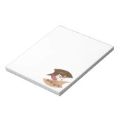 I Liebe Mein Kaffee Retro Java Notizblock (Rotiert)