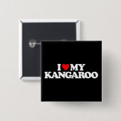 I LIEBE MEIN KÄNGURU BUTTON (Vorne & Hinten)