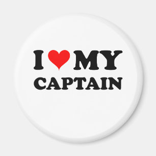 I Liebe mein Kapitän Magnet