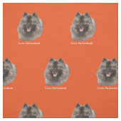 I Liebe mein Keeshond Stoff (Muster)