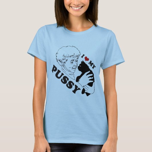 I LIEBE MEIN KITTY T-Shirt (Vorderseite)