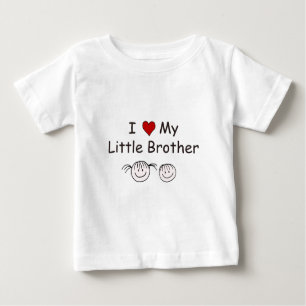 I Liebe mein kleiner Bruder! Baby T-shirt