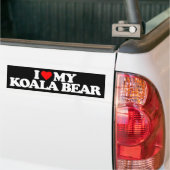 I LIEBE MEIN KOALA-BÄR AUTOAUFKLEBER (Auf Lkw)