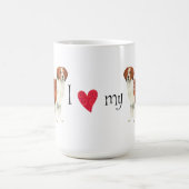 I Liebe mein Kooikerhondje Kaffeetasse (Mittel)