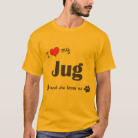 I Liebe mein Krug (weiblicher Hund)