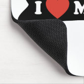 I Liebe mein Labrador - Hundeknochen Mousepad (Ecke)