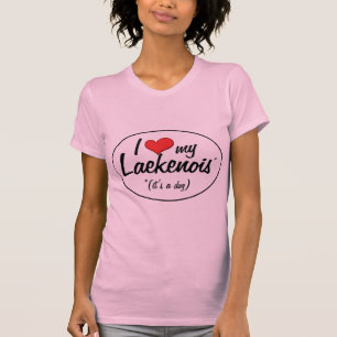 I Liebe mein Laekenois (es ist ein Hund) T-Shirt