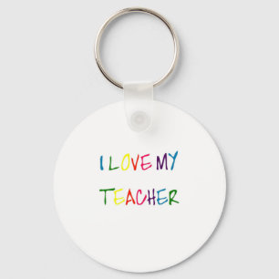 I Liebe mein Lehrer (danke) Schlüsselanhänger