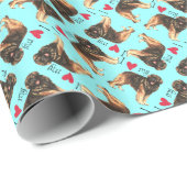 I Liebe mein Leonberger Geschenkpapier (Rolleneckpunkt)