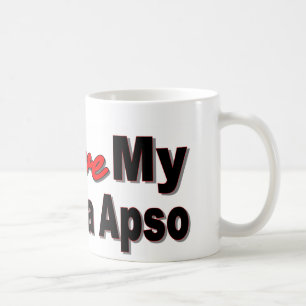 I Liebe mein Lhasa Apso Kaffeetasse
