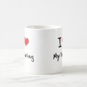I Liebe mein Liebling Kaffeetasse (Mittel)