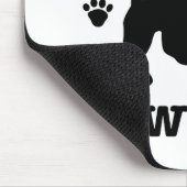 I Liebe mein Lowchen Mousepad (Ecke)
