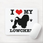 I Liebe mein Lowchen Mousepad (Mit Mouse)