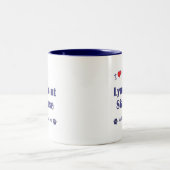 I Liebe mein Luchs-Punkt siamesisch (weibliche Zweifarbige Tasse (Mittel)