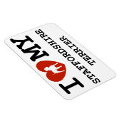 i Liebe mein Magnet für den Retrier (Rechte Seite)