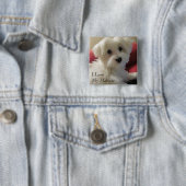 I Liebe mein maltesischer Knopf Button (Beispiel)