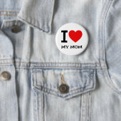 I Liebe mein Mama-Knopf Button (Beispiel)