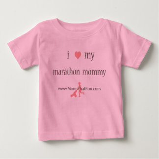 I Liebe mein Marathon Mama Girls T - Shirt