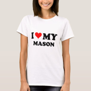 I Liebe mein Maurer T-Shirt