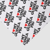 I LIEBE MEIN MEERSCHWEINCHEN SEIDENPAPIER (Ausschnitt)