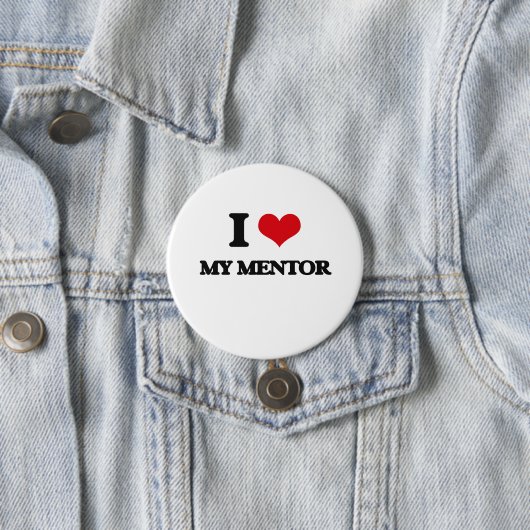 I Liebe mein Mentor Button (Beispiel)