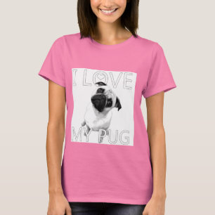 I Liebe mein Mops T-Shirt