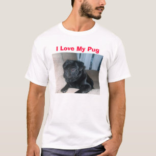 I Liebe mein Mops T-Shirt