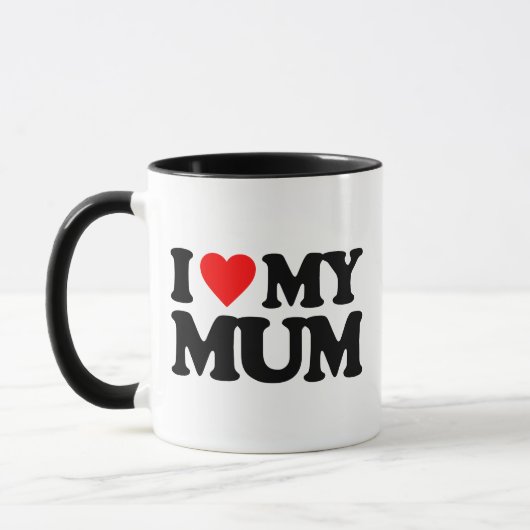 I LIEBE MEIN MUM TASSE (Links)