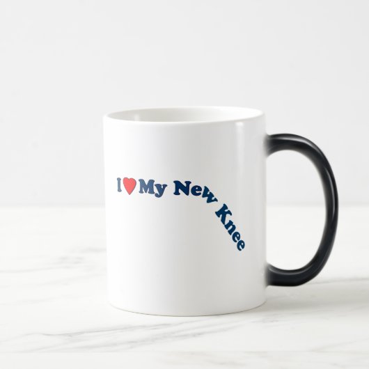 I Liebe mein neues Knie Verwandlungstasse (Rechts)