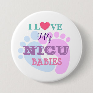I Liebe mein NICU Baby-Knopf Button