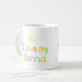 I Liebe mein Nonna Kaffeetasse (Vorderseite Links)