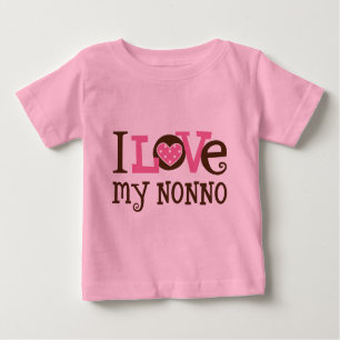 I Liebe mein Nonno Baby T-shirt