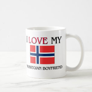 I Liebe mein norwegischer Freund Kaffeetasse