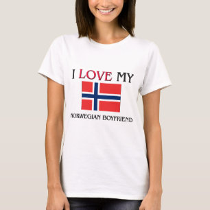 I Liebe mein norwegischer Freund T-Shirt