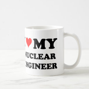 I Liebe mein nuklearer Ingenieur Kaffeetasse