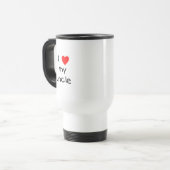 I Liebe mein Onkel Reisebecher (Vorderseite Links)