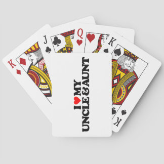 I LIEBE MEIN ONKEL U. TANTE SPIELKARTEN