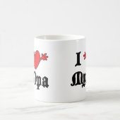 I Liebe mein Opa Geschenk Kaffeetasse (Mittel)