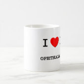 I Liebe mein OPHTHALMOLOGIST Kaffeetasse (Mittel)