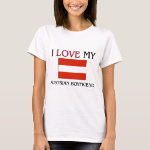 I Liebe mein österreichischer Freund T-Shirt